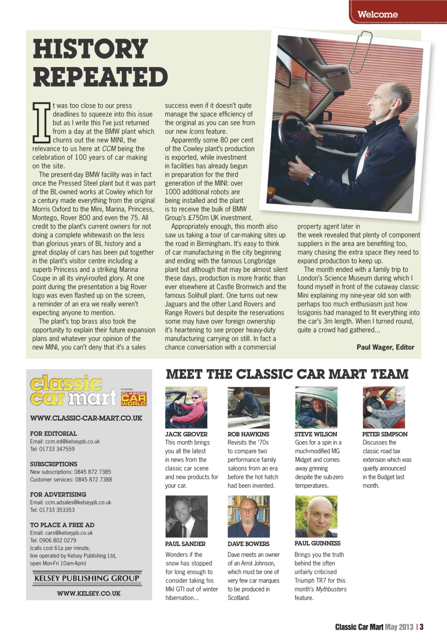Classic Car Mart Preview Pages