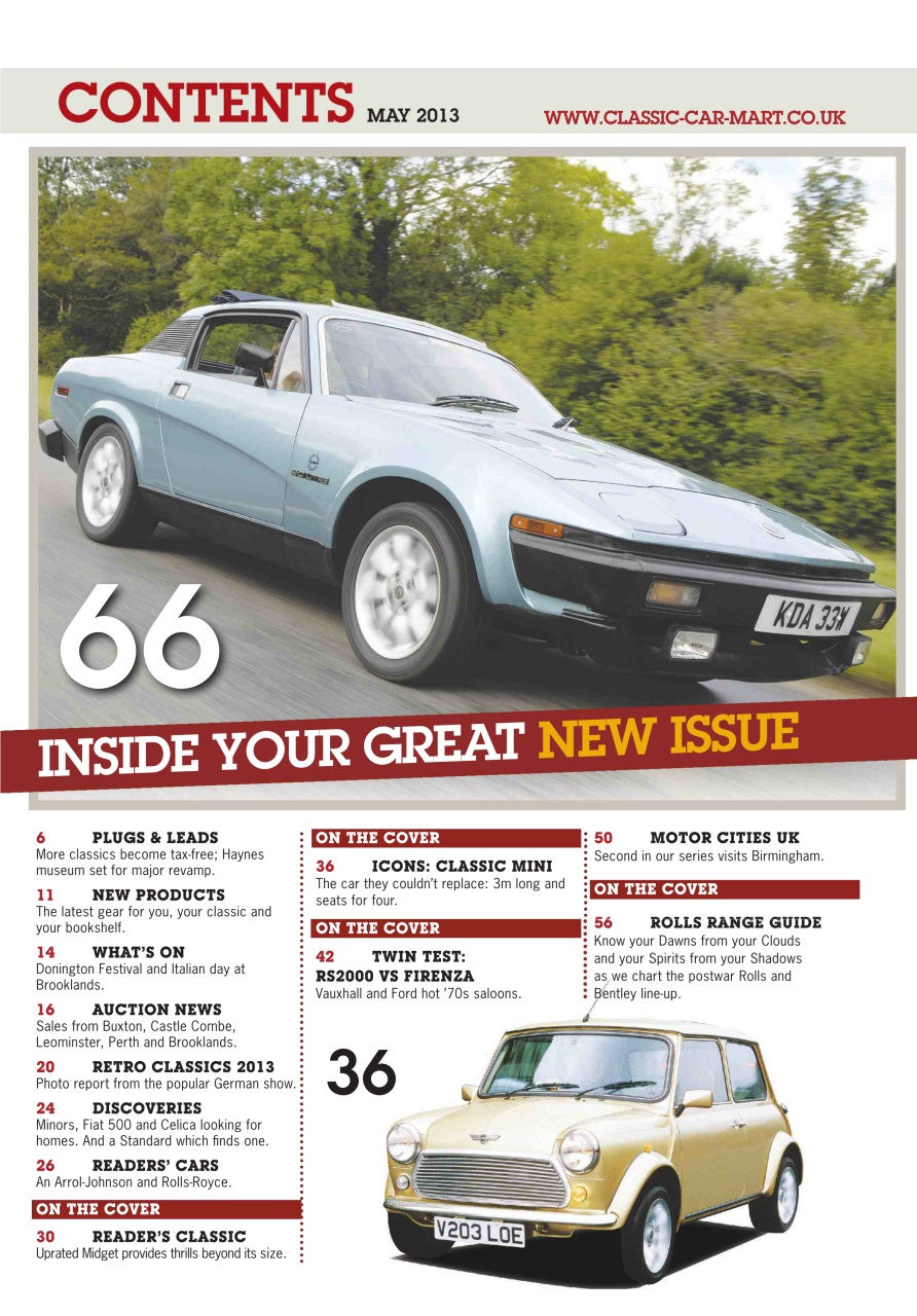 Classic Car Mart Preview Pages