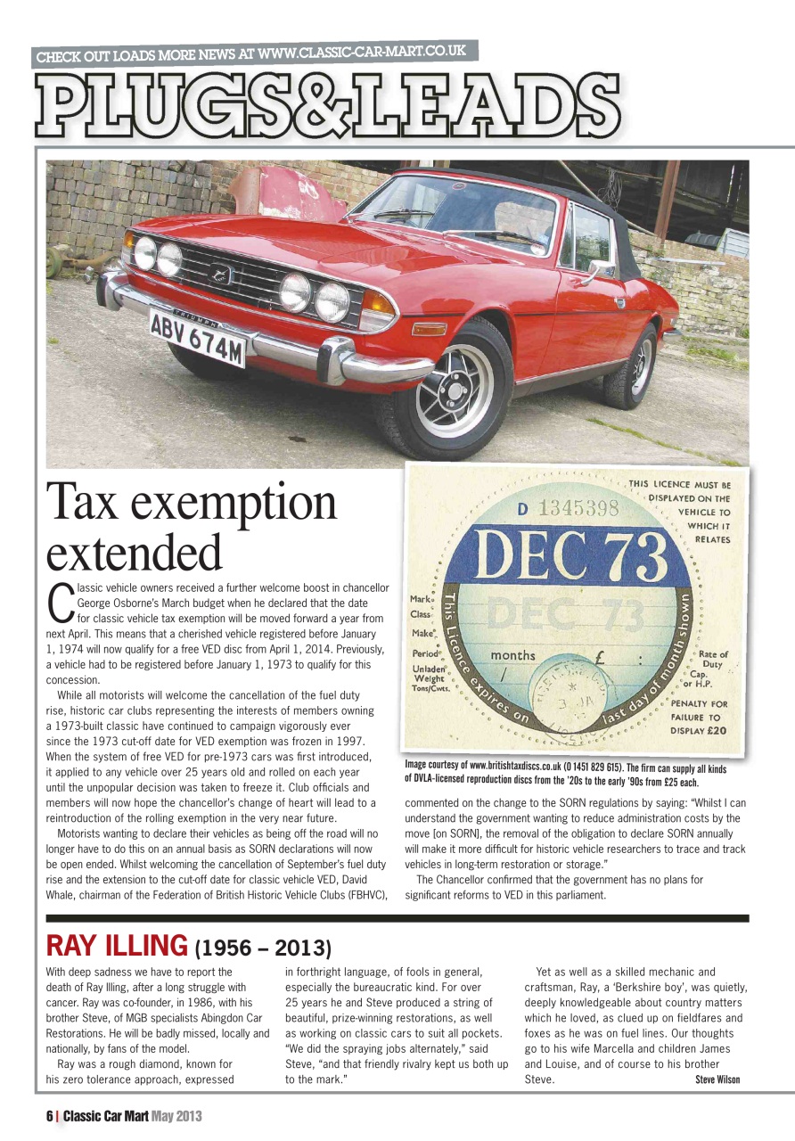 Classic Car Mart Preview Pages