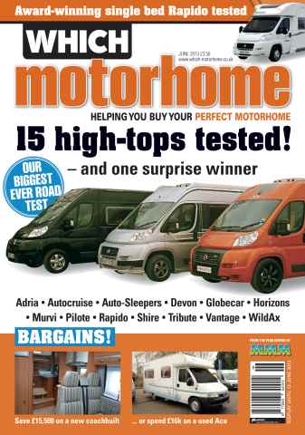 What Motorhome magazine issue Which Motorhome June 2013