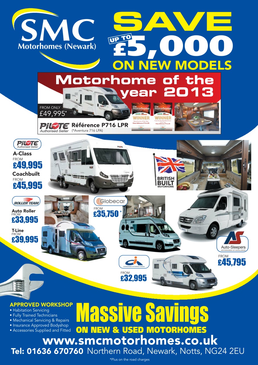 What Motorhome magazine Preview Pages