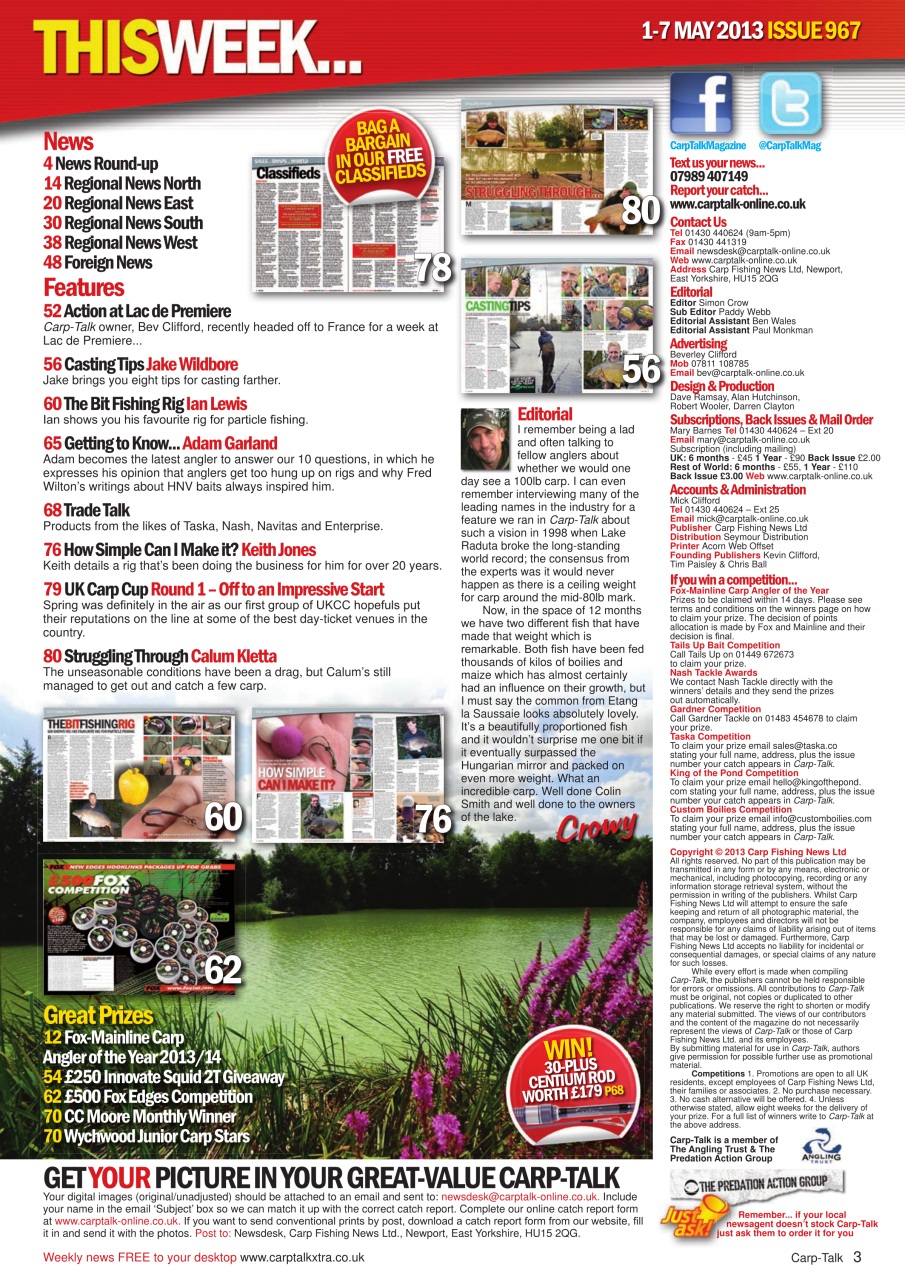 Carp-Talk Preview Pages