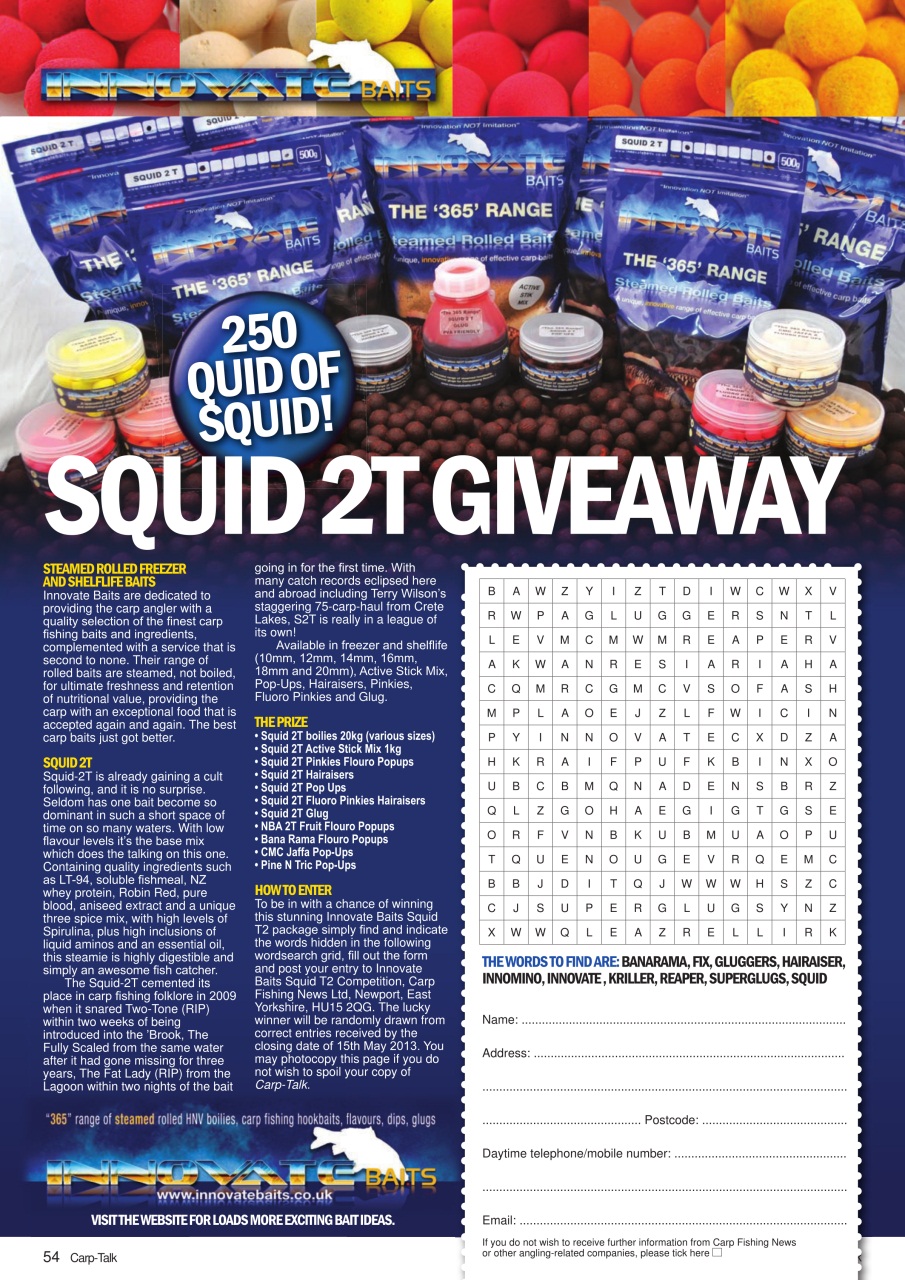 Carp-Talk Preview Pages