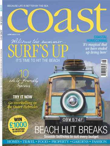 Coast issue Beach hut breaks June 2013