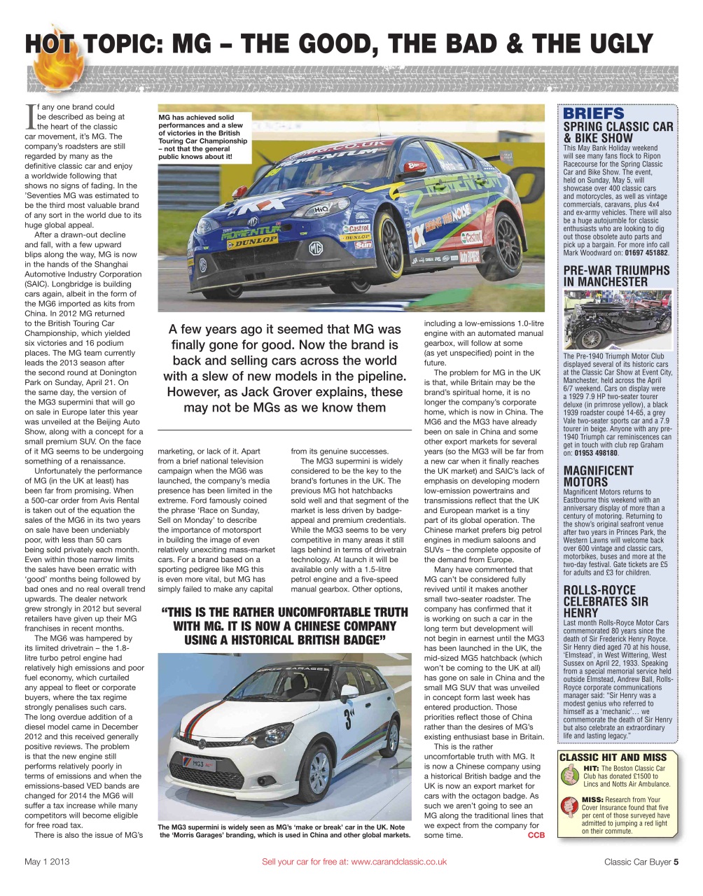 Classic Car Buyer Preview Pages