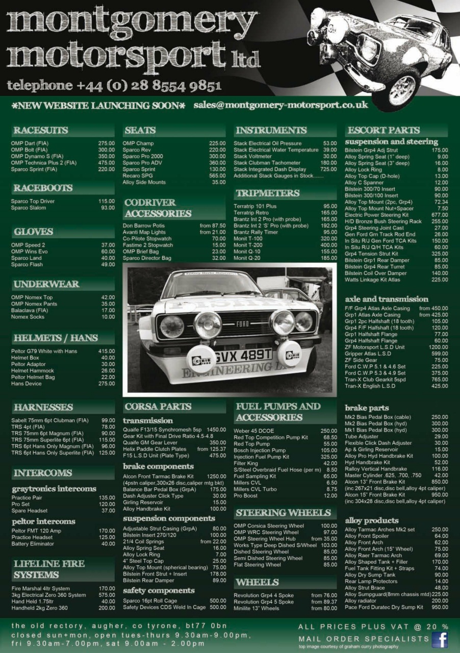 Pacenotes Rally magazine Preview Pages