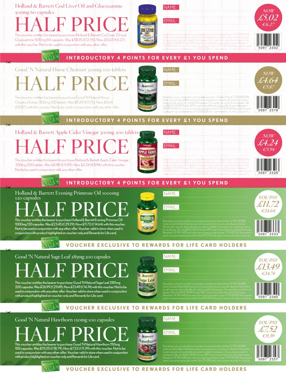 Healthy Magazine Preview Pages