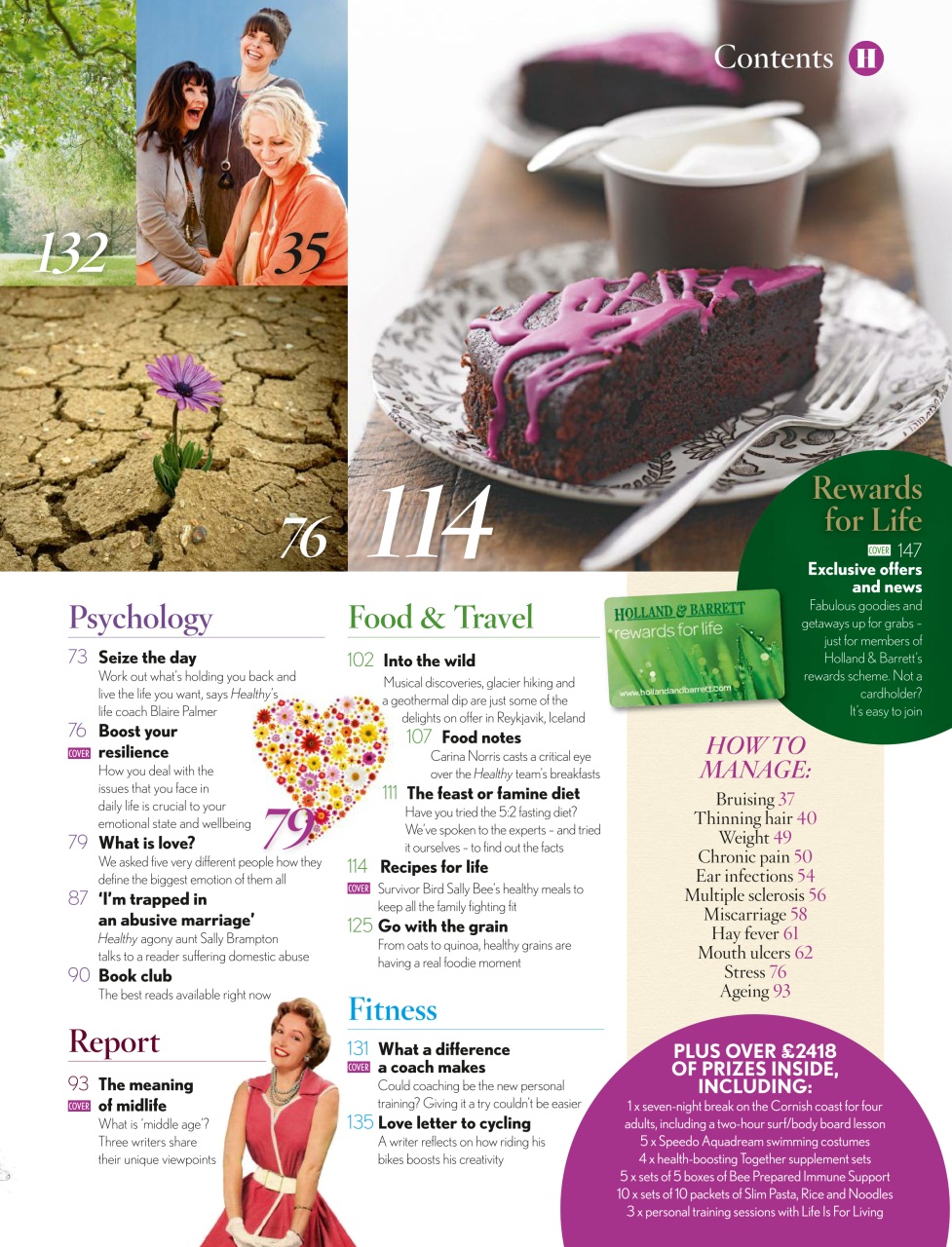Healthy Magazine Preview Pages