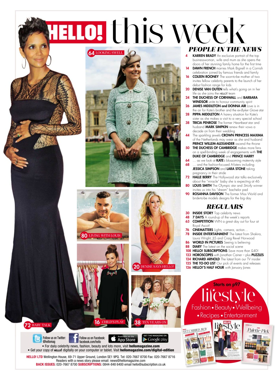 Hello! Magazine Preview Pages