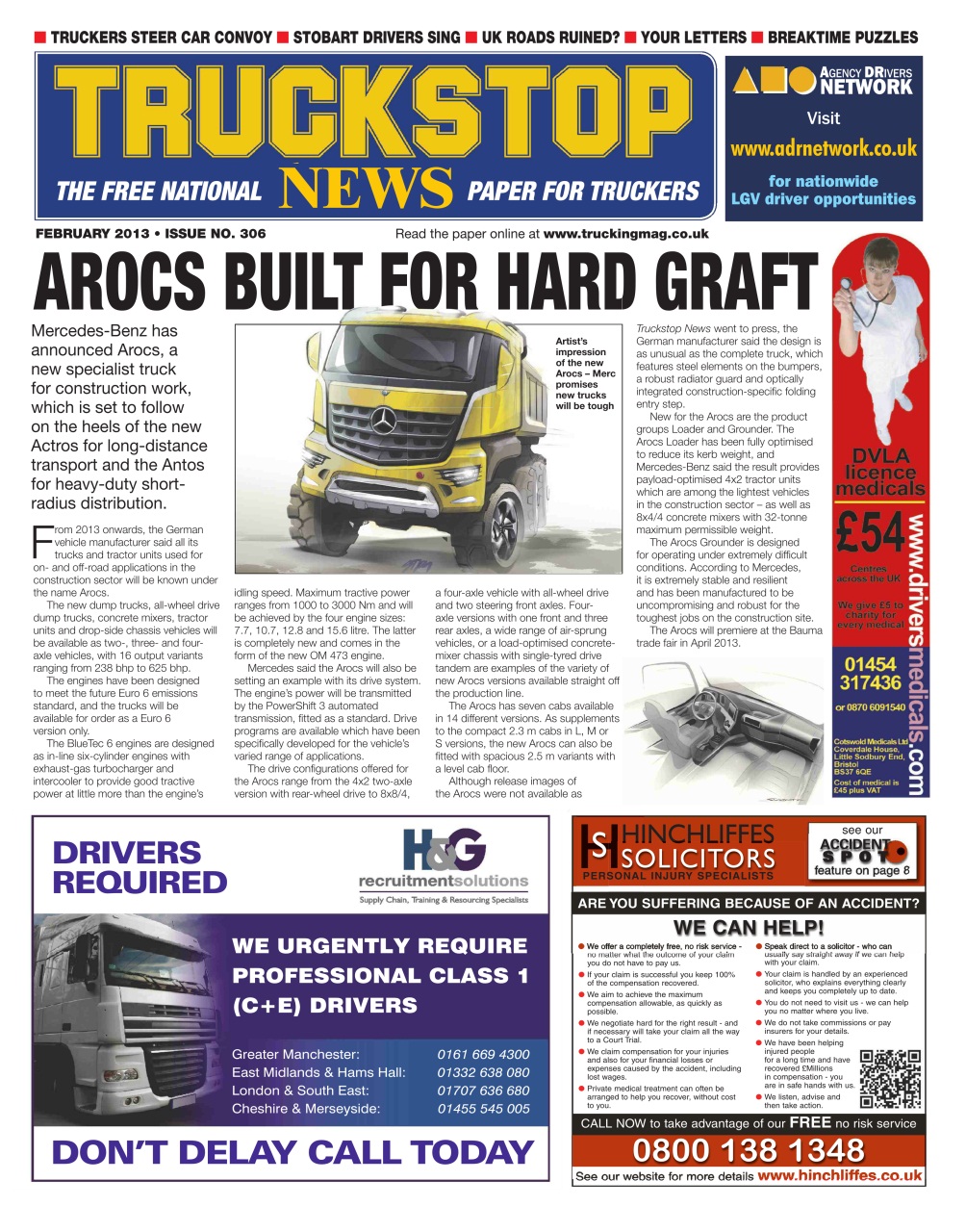 Truckstop News Preview Pages