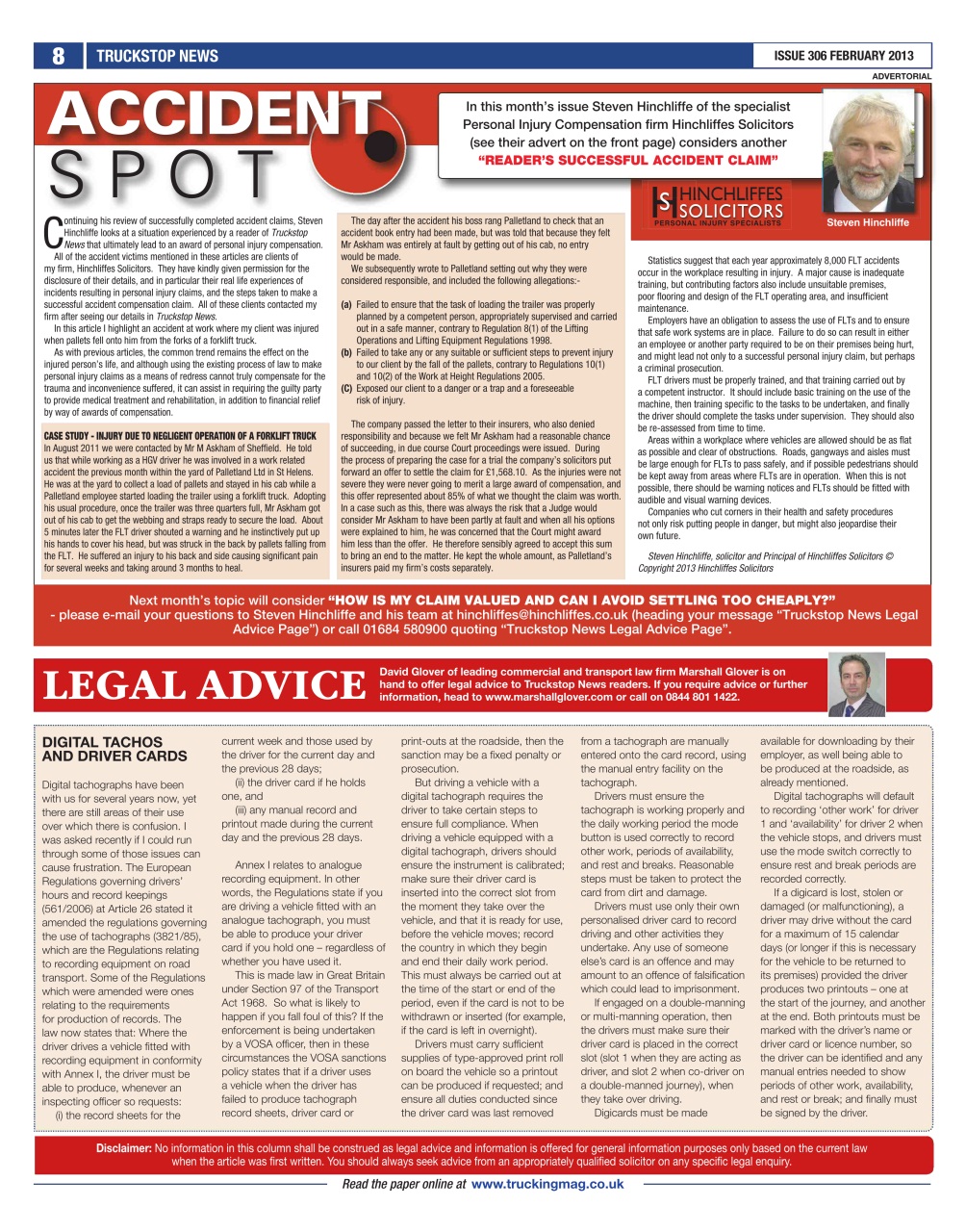 Truckstop News Preview Pages