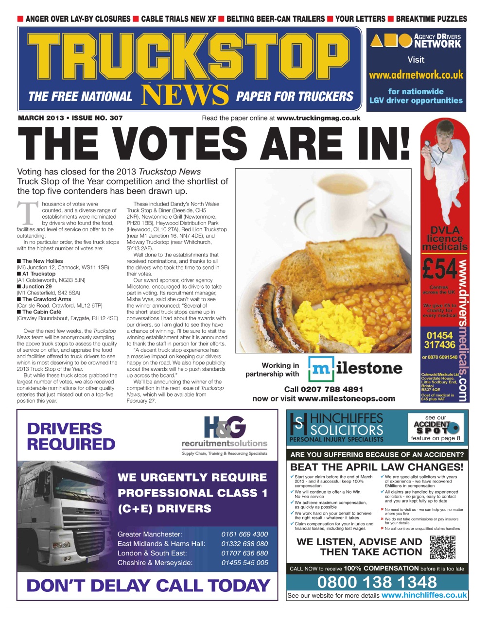 Truckstop News Preview Pages