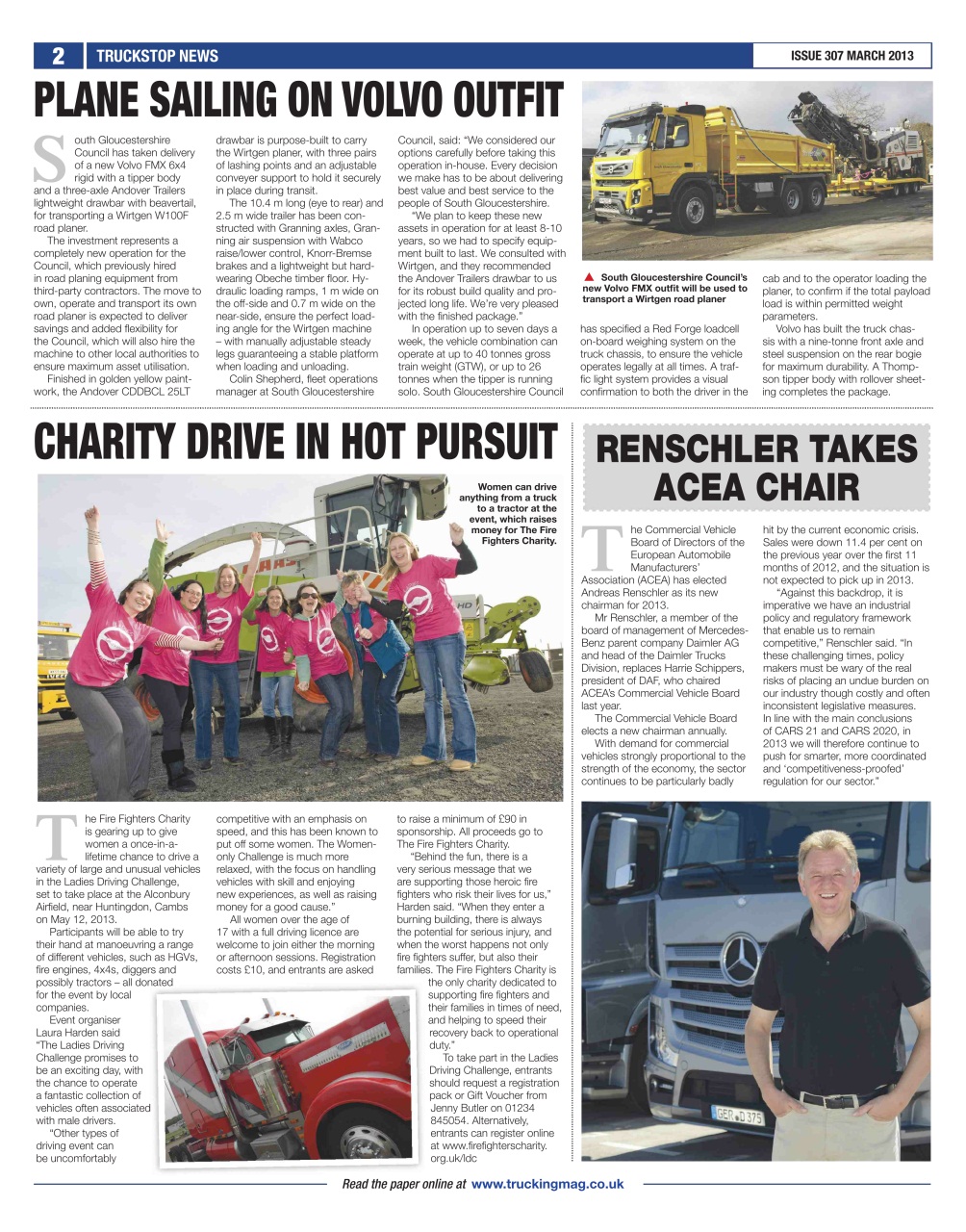 Truckstop News Preview Pages