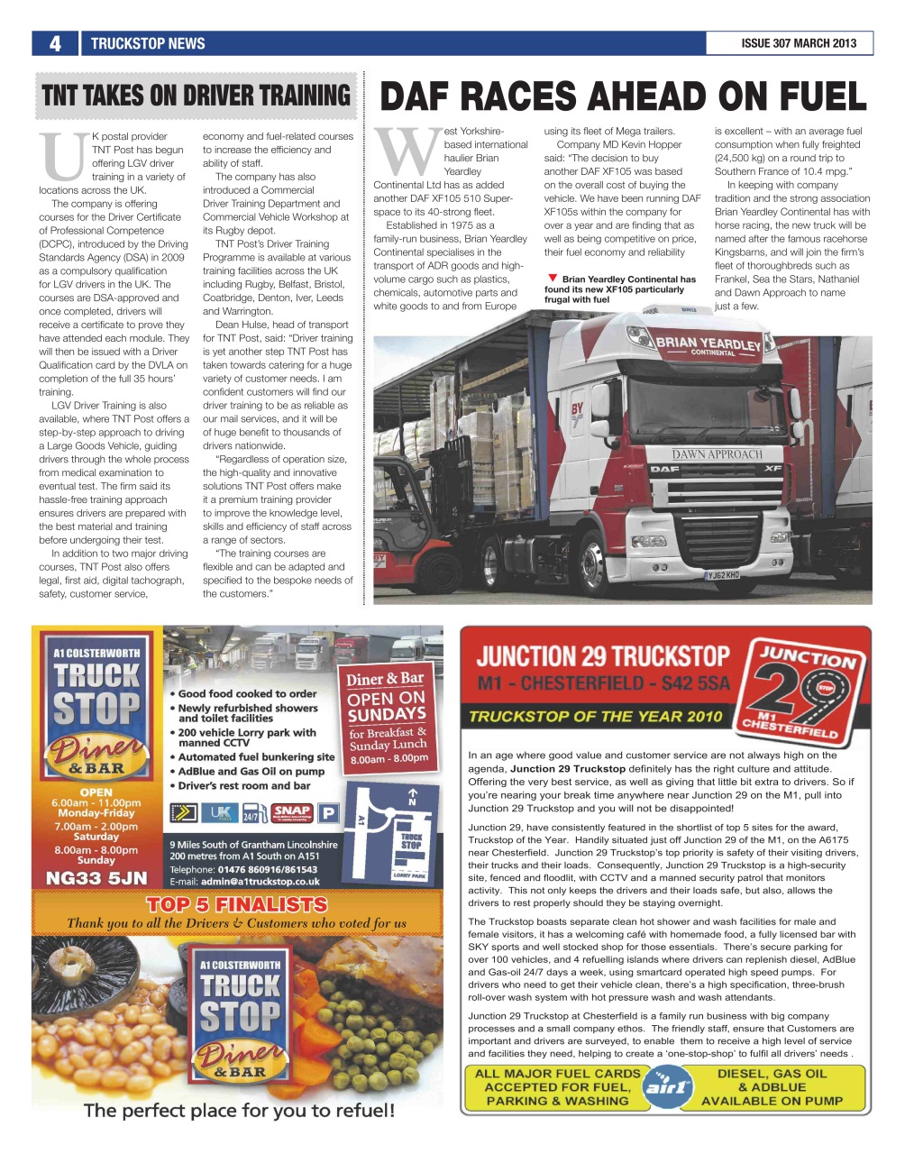 Truckstop News Preview Pages