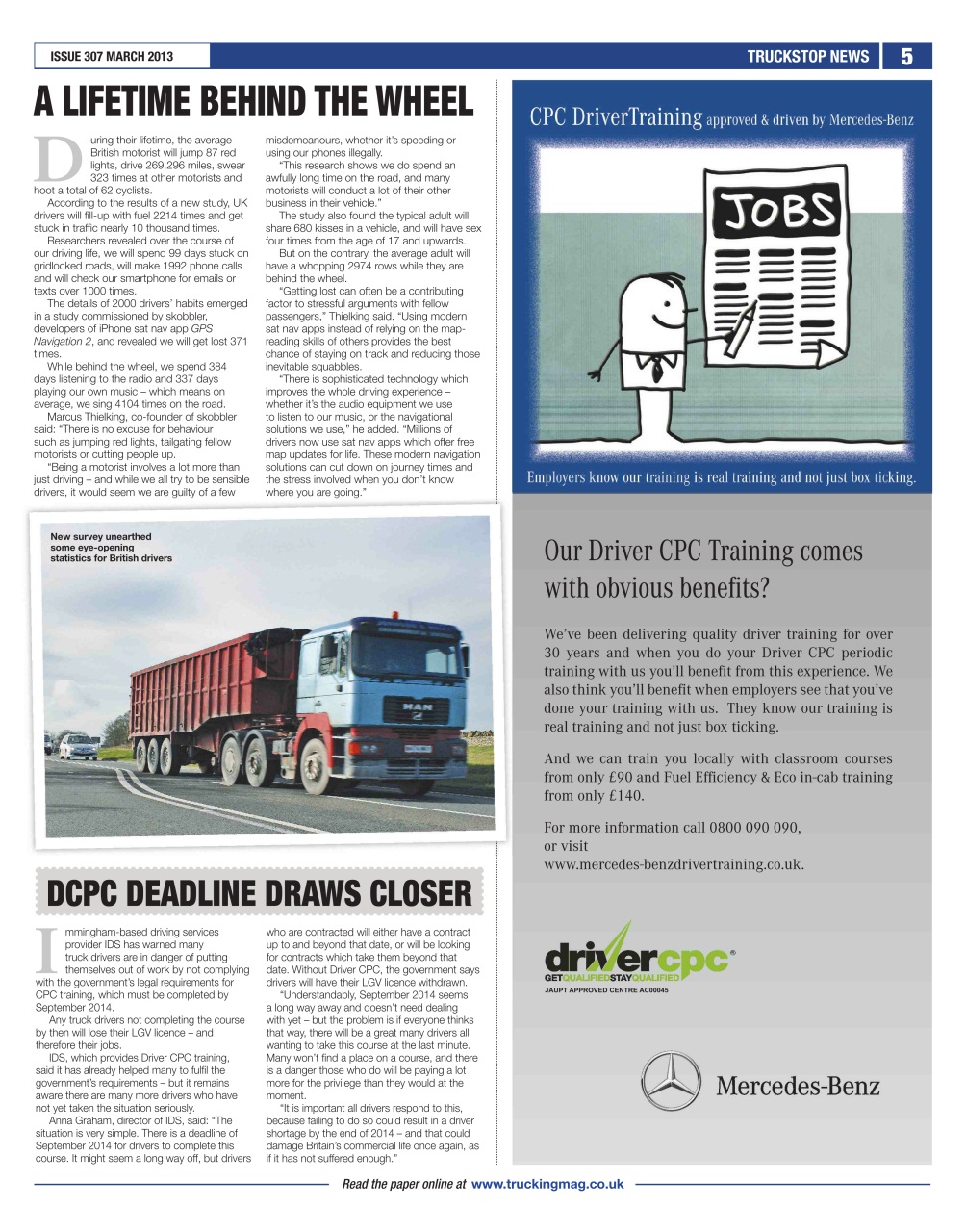 Truckstop News Preview Pages