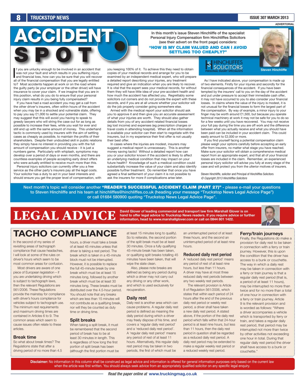 Truckstop News Preview Pages