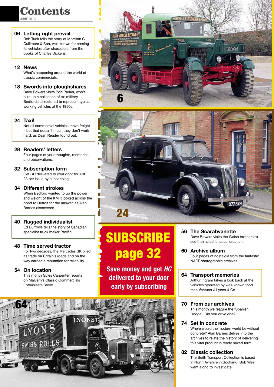 Heritage Commercials Magazine Preview Pages