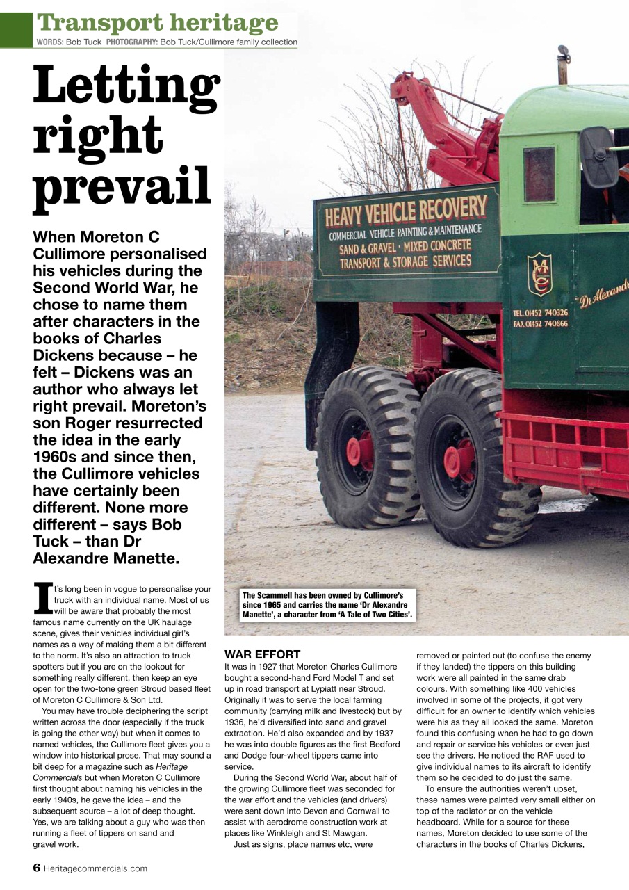 Heritage Commercials Magazine Preview Pages
