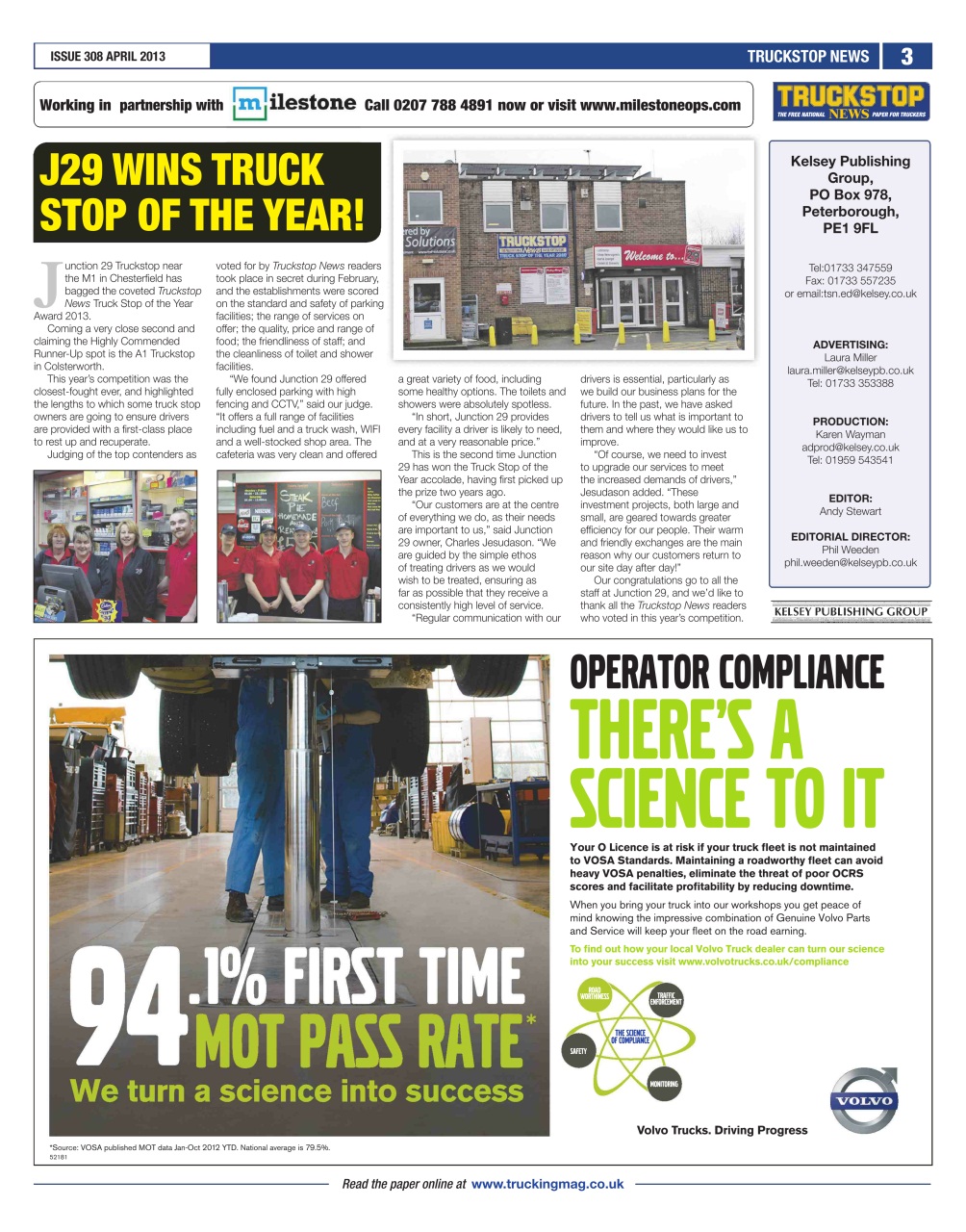 Truckstop News Preview Pages