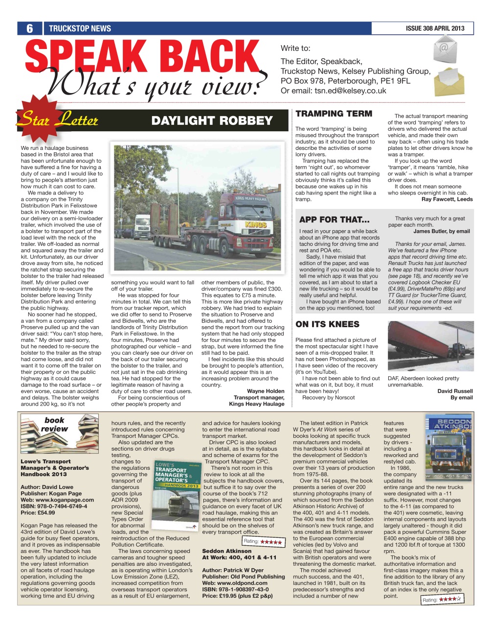 Truckstop News Preview Pages