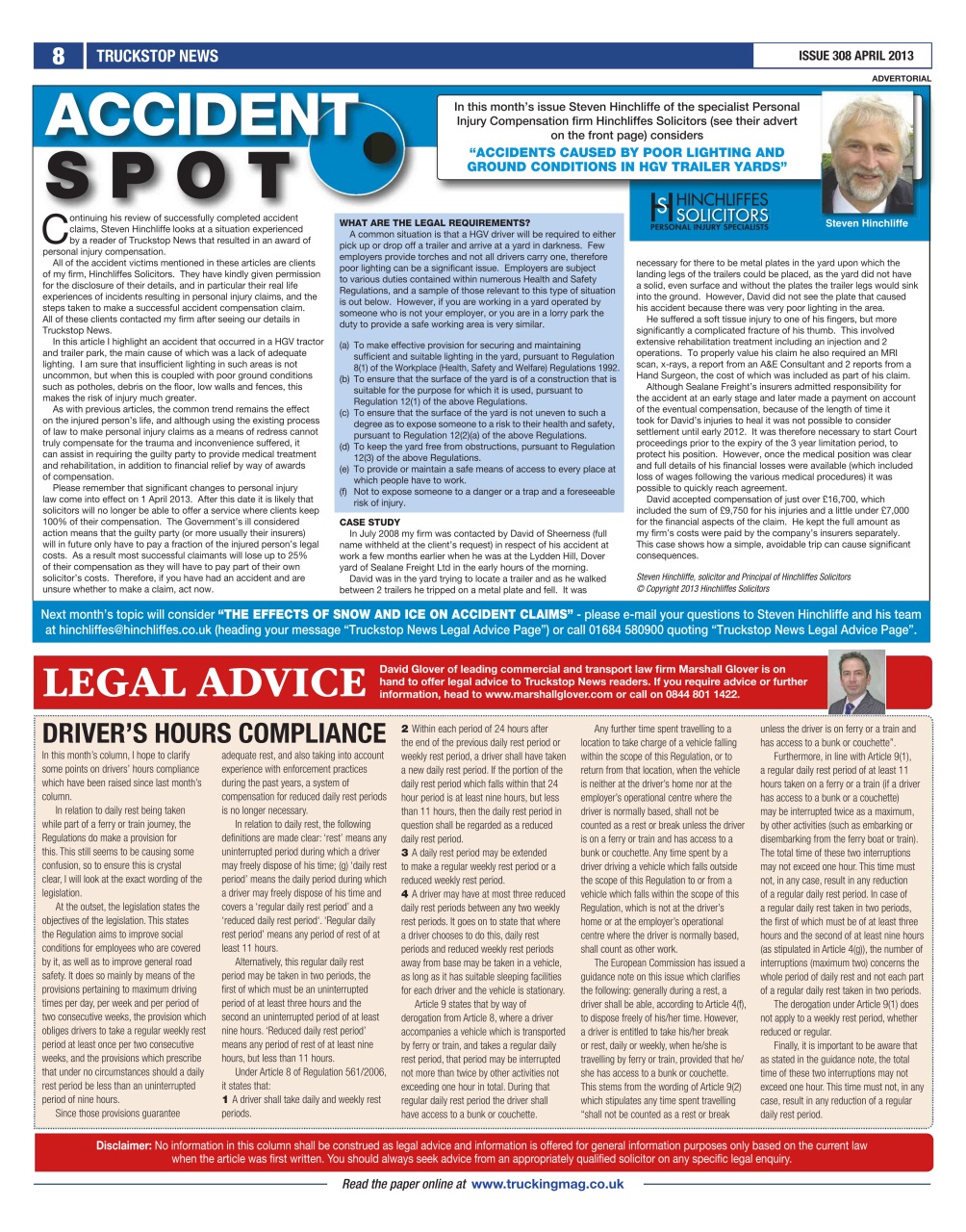 Truckstop News Preview Pages