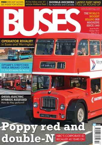 Buses Magazine issue Ocotber 2012