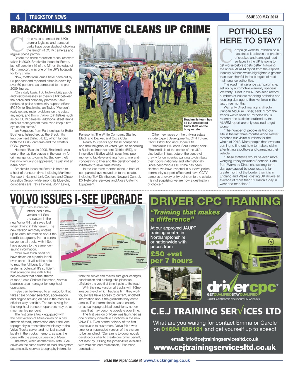 Truckstop News Preview Pages