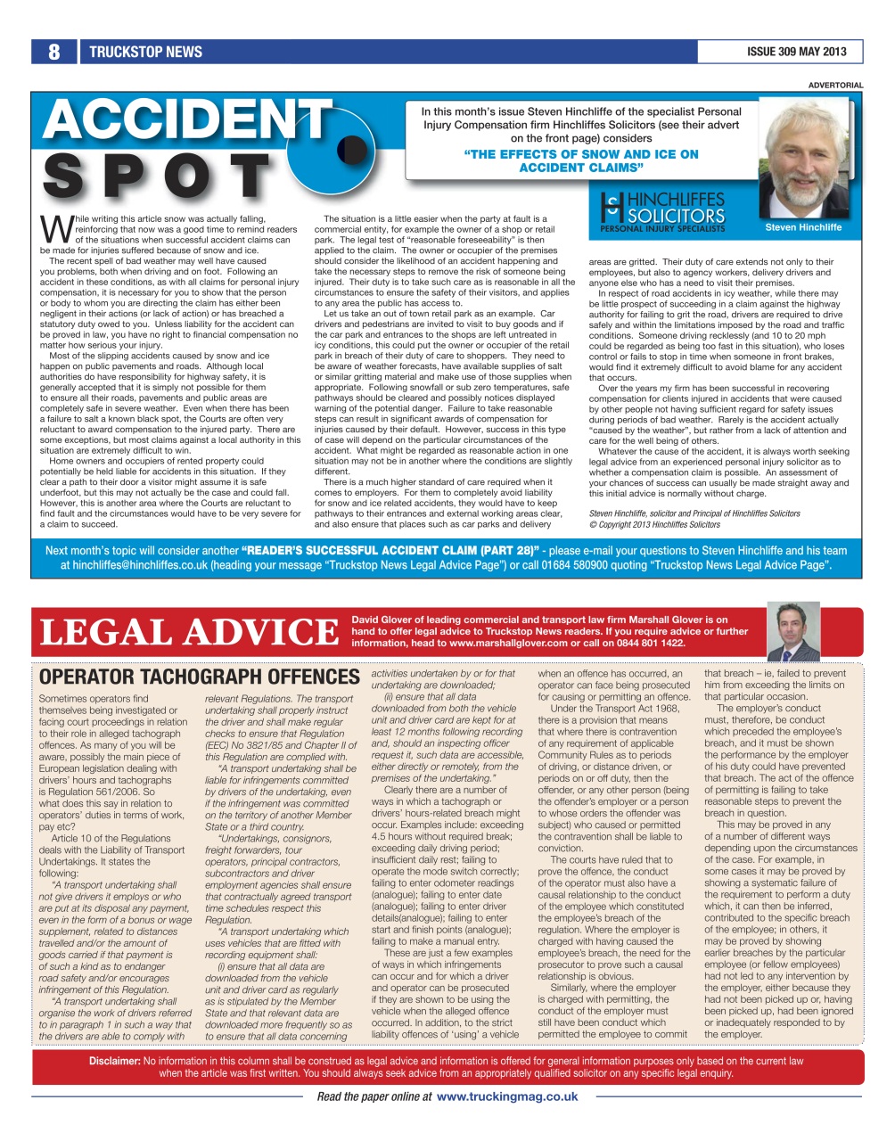 Truckstop News Preview Pages