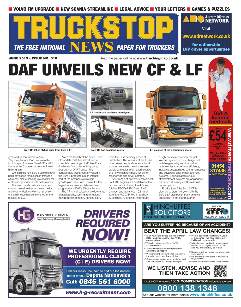 Truckstop News Preview Pages