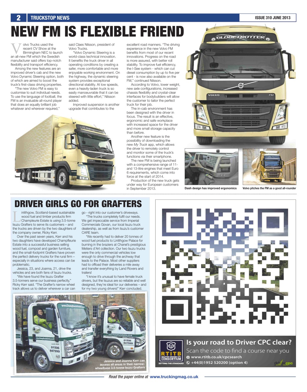 Truckstop News Preview Pages