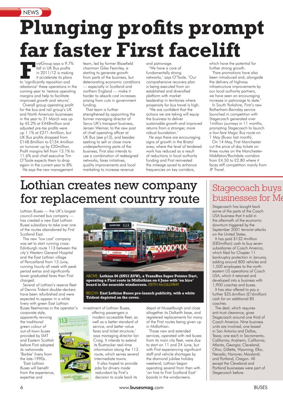 Buses Magazine Preview Pages