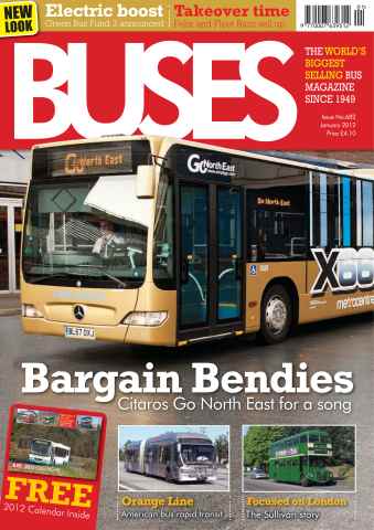 Buses Magazine issue January 2012