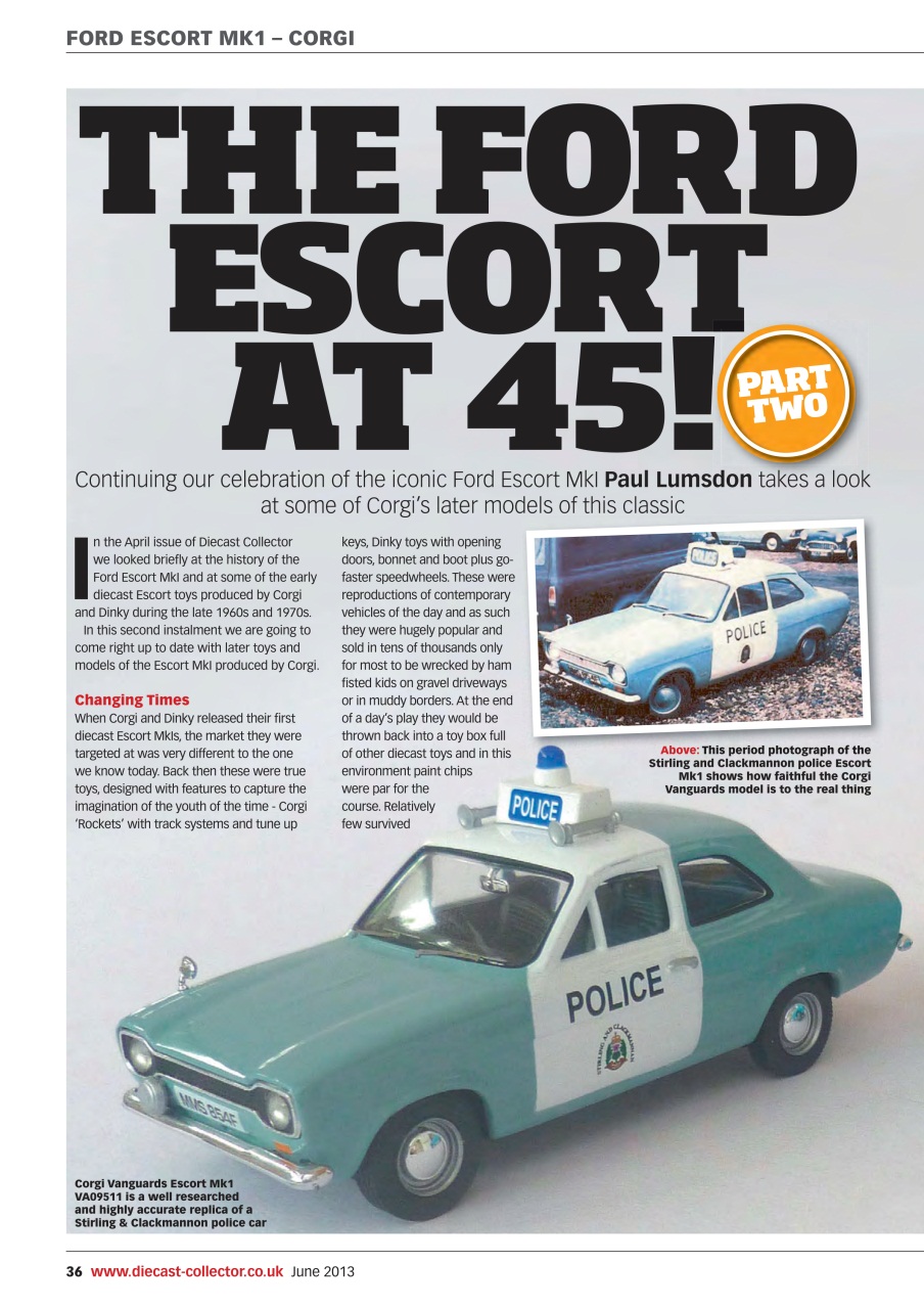 Diecast Collector Preview Pages