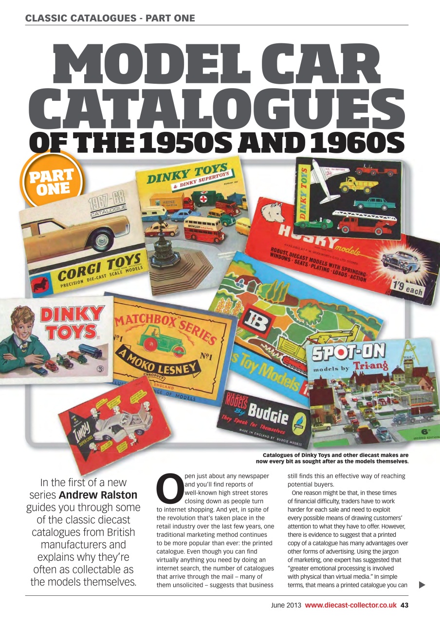 Diecast Collector Preview Pages