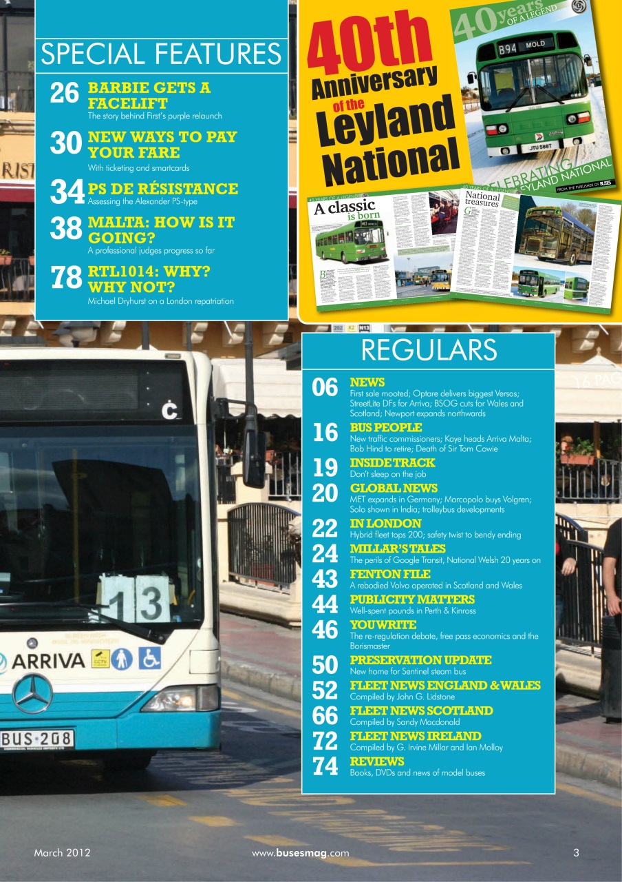 Buses Magazine Preview Pages
