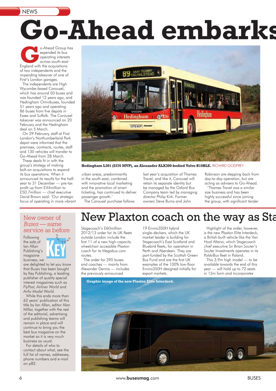 Buses Magazine Preview Pages