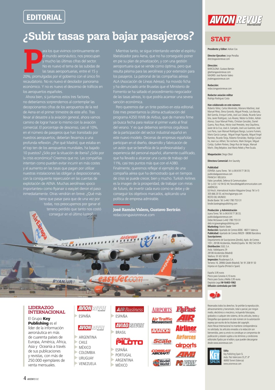 Avion Revue Internacional Preview Pages