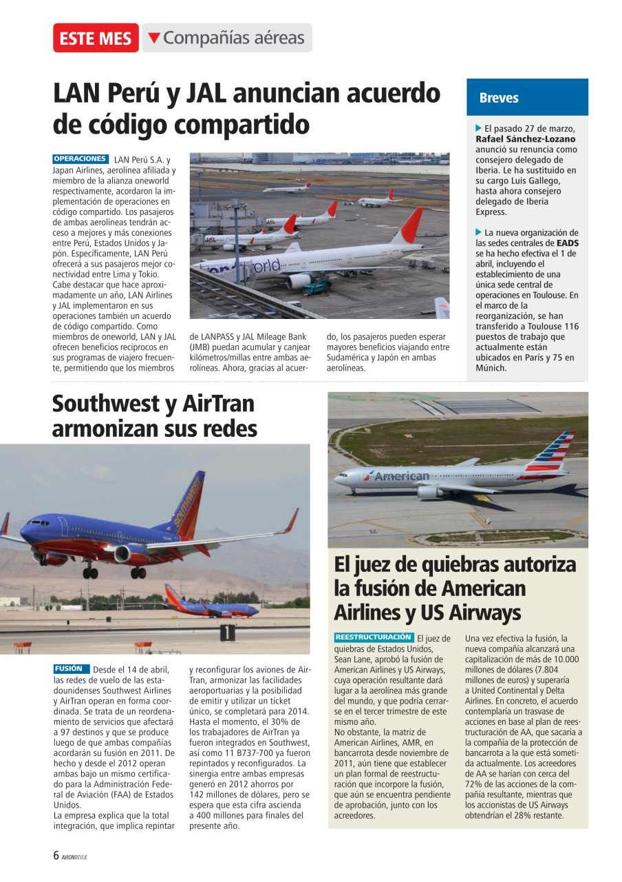 Avion Revue Internacional Preview Pages