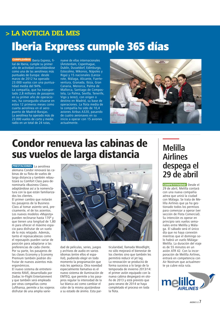 Avion Revue Internacional Preview Pages