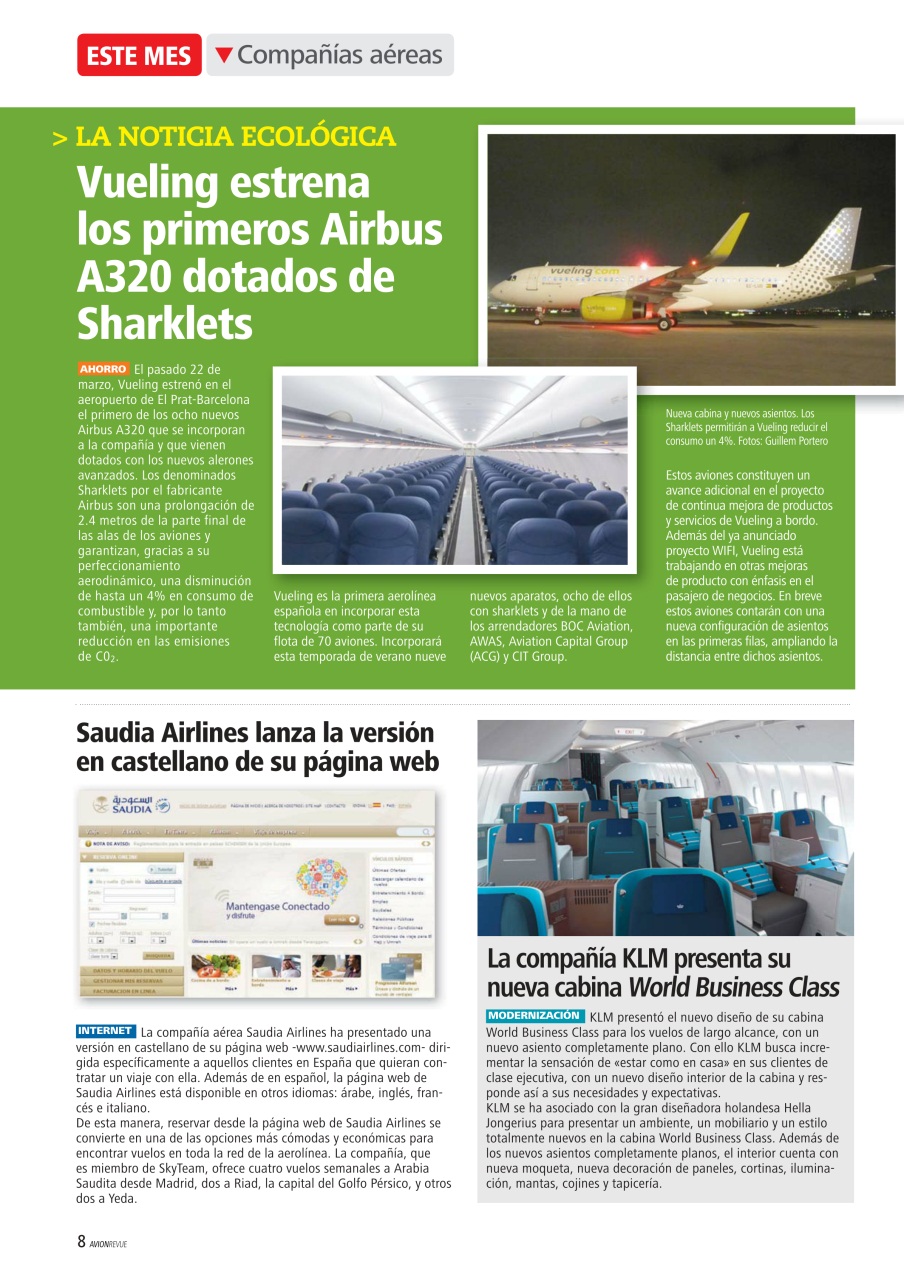 Avion Revue Internacional Preview Pages