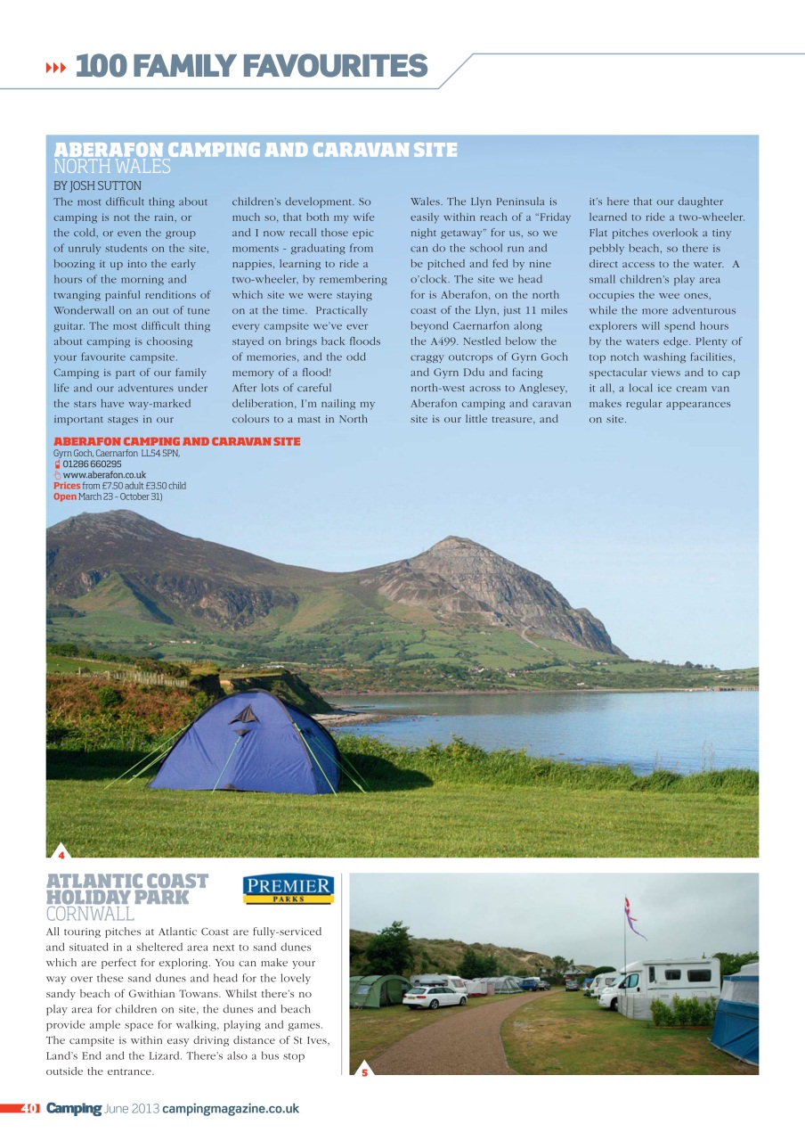 Camping Preview Pages