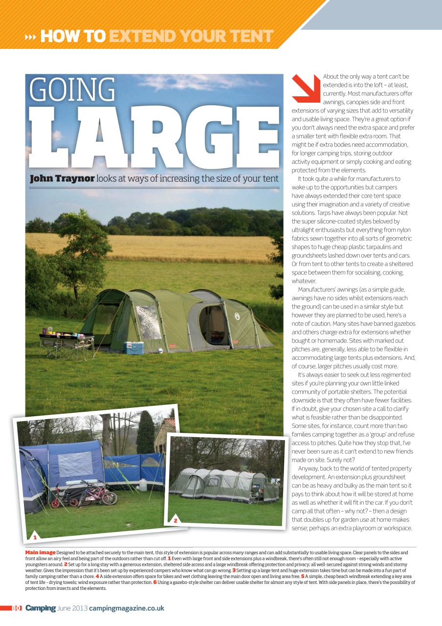 Camping Preview Pages