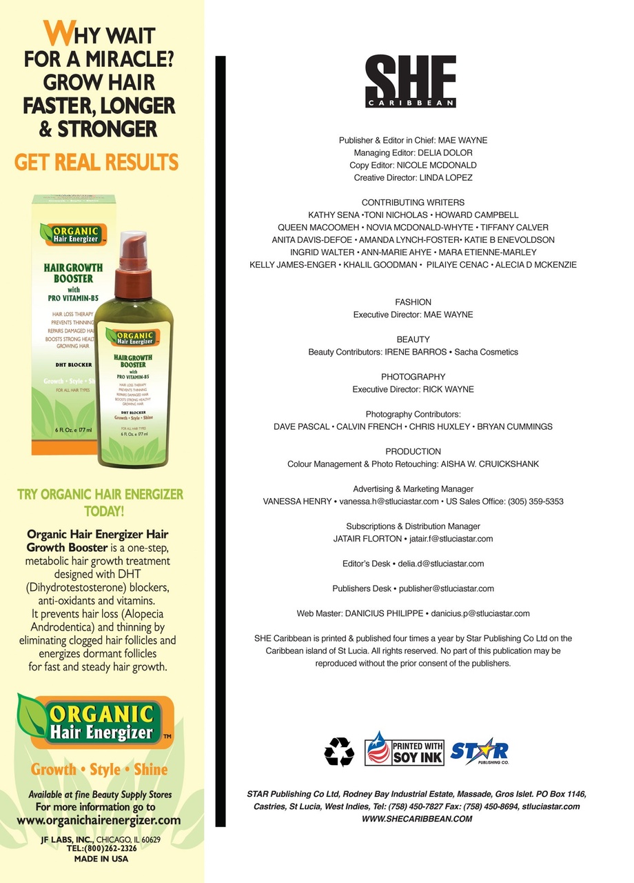 She Caribbean Preview Pages