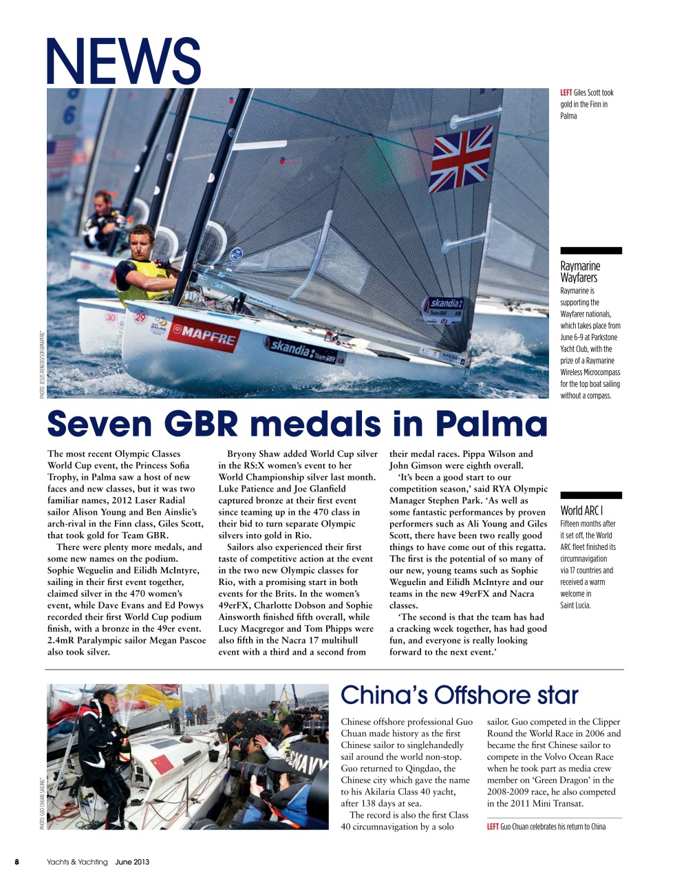 Yachts & Yachting Preview Pages