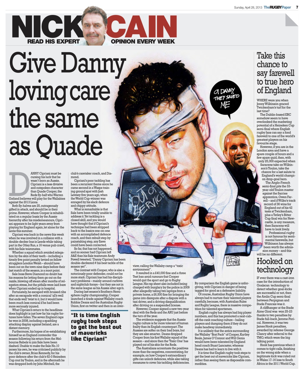 The Rugby Paper Preview Pages