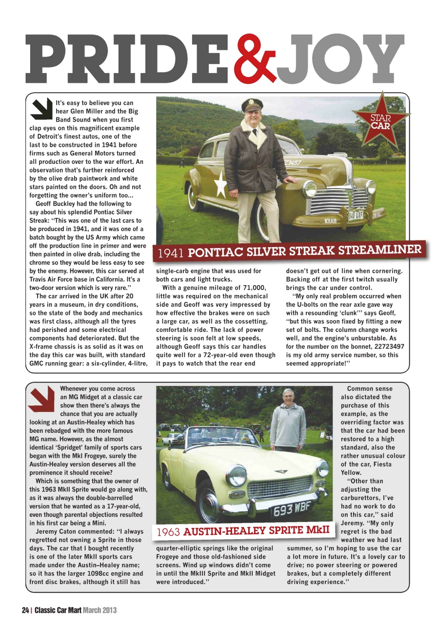 Classic Car Mart Preview Pages