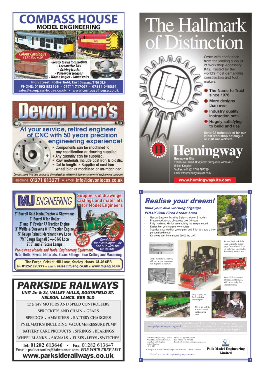 Model Engineer Preview Pages