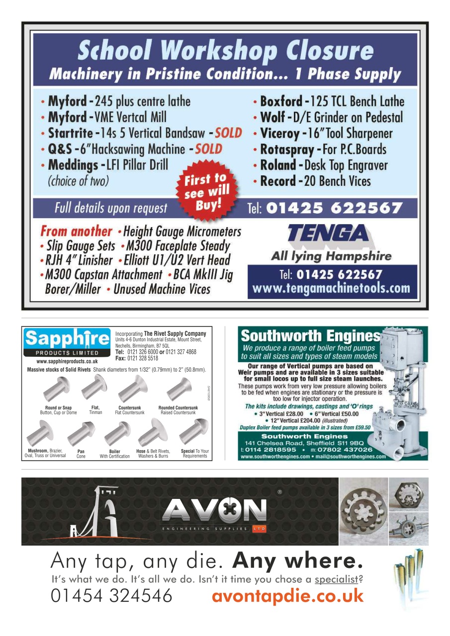 Model Engineer Preview Pages