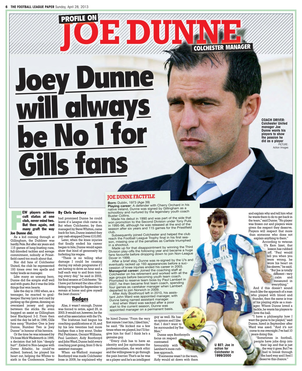 The Football League Paper Preview Pages