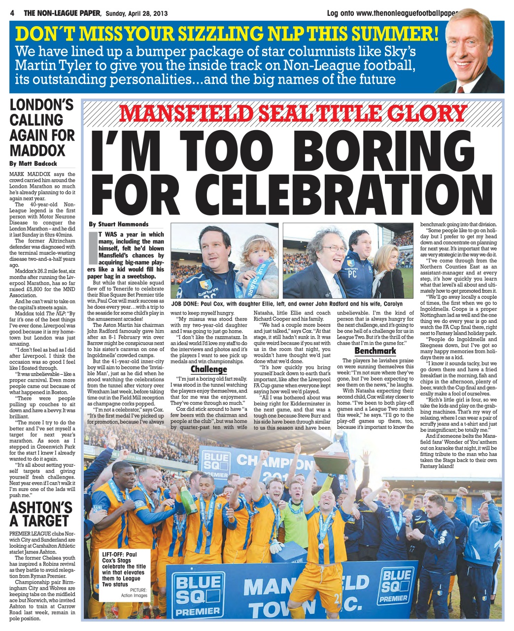 The Non-League Football Paper Preview Pages